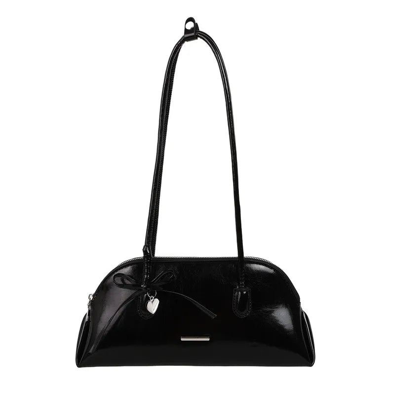 Retro American Style Crossbody Bag Women's Handbag Fashionable Handheld Bag Casual Single Shoulder Bag Simple Style Handbag - Ice Cream Cake