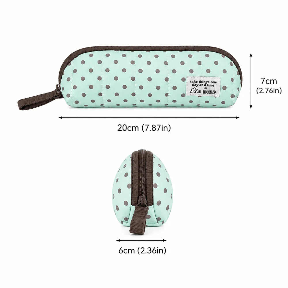 Pastel Polka Dot Pencil Case