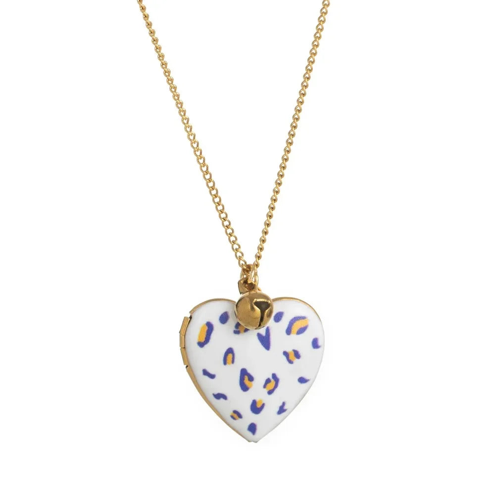 Zircon Photo Album Necklace Gold-plated Adjustable Heart-shaped Necklace Opening And Closing Pendant Necklaces Jewelry Gifts - Ice Cream Cake