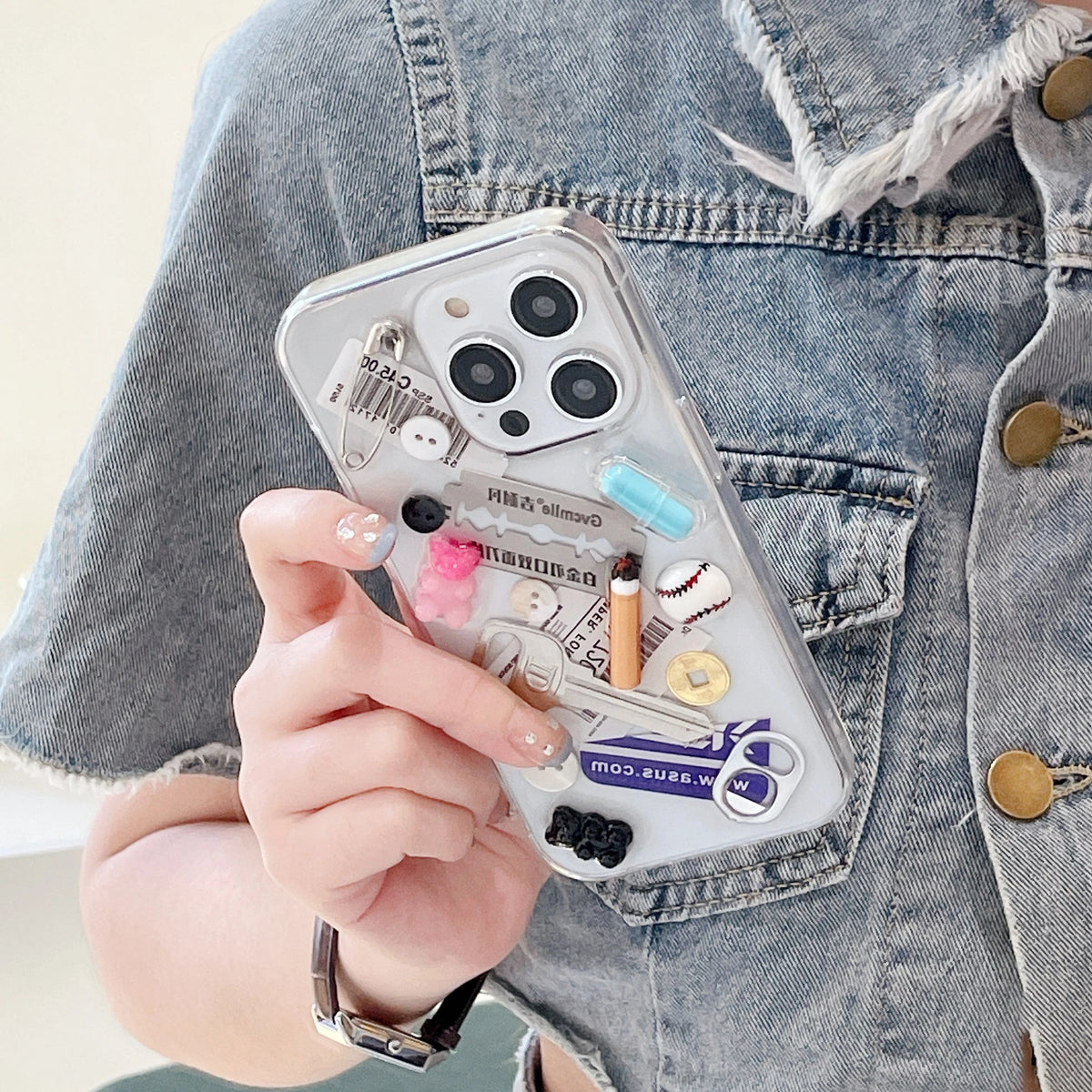 Sidewalk Trash 3D iPhone Case