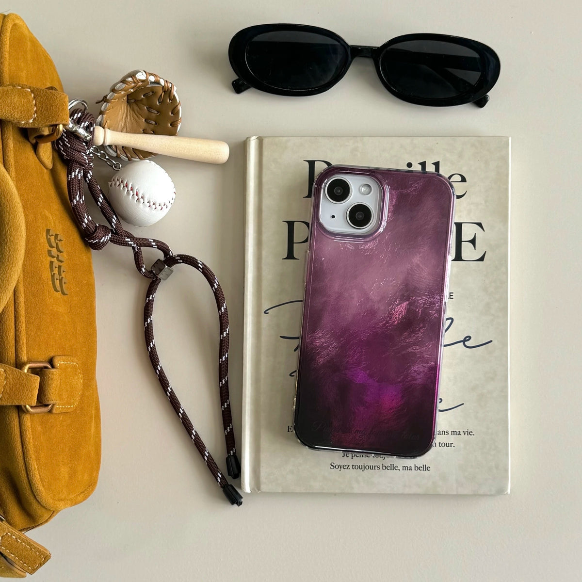 Purple Gradient iPhone Case