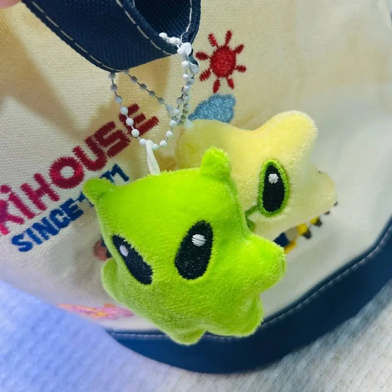 Plush Alien Keychain Bag Charm