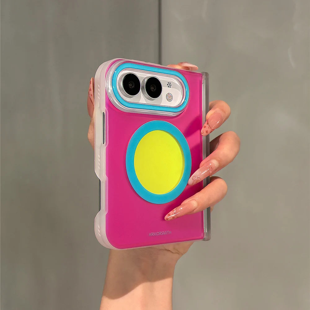 Neon Colourblock Case for iPhone Duo