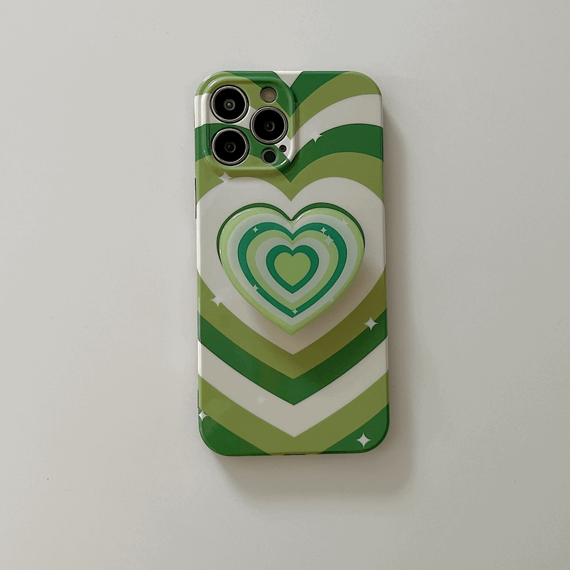 3D Heart iPhone Case with Griptok