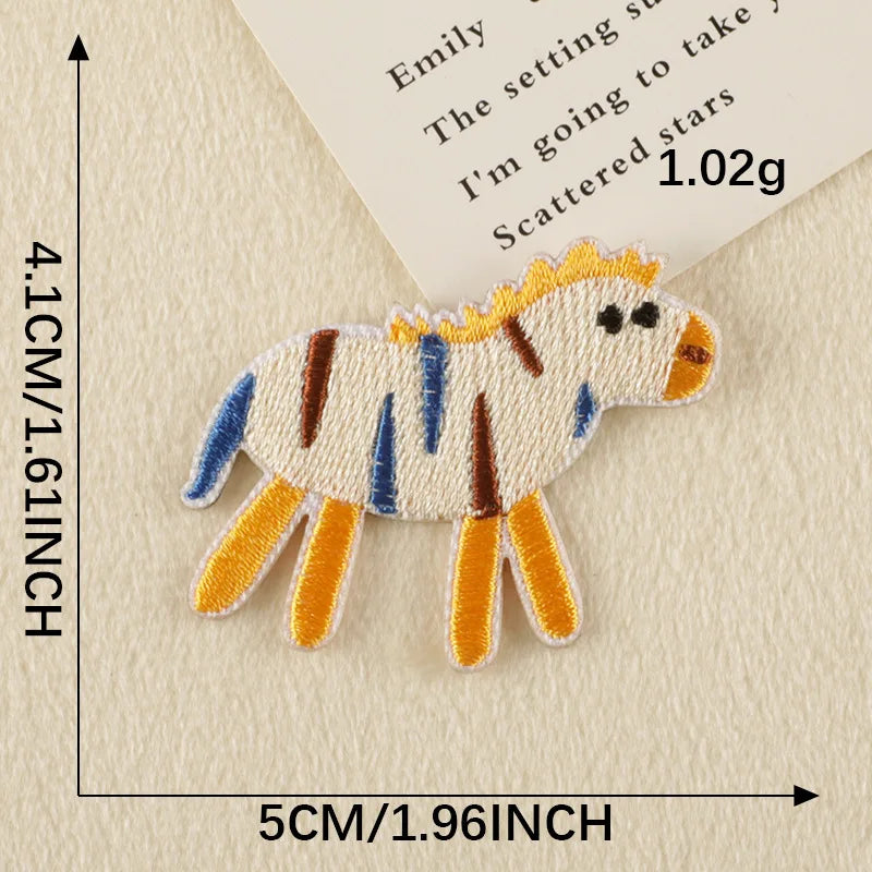 Embroidered Animal Patch