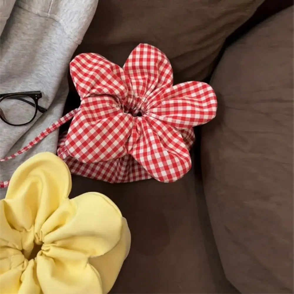 Drawstring Flower Petal Purse (3 Colours) - Ice Cream Cake