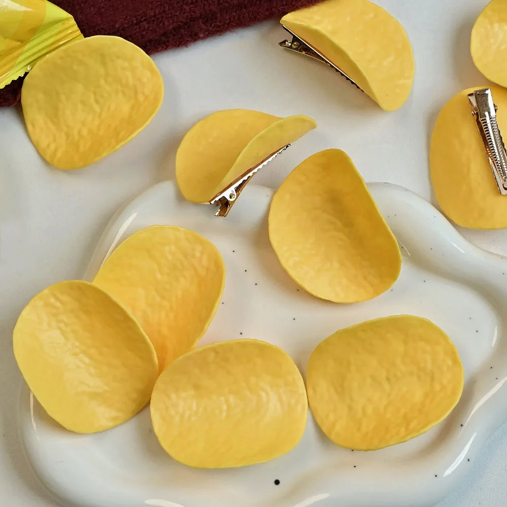 Potato Chip Hairclip