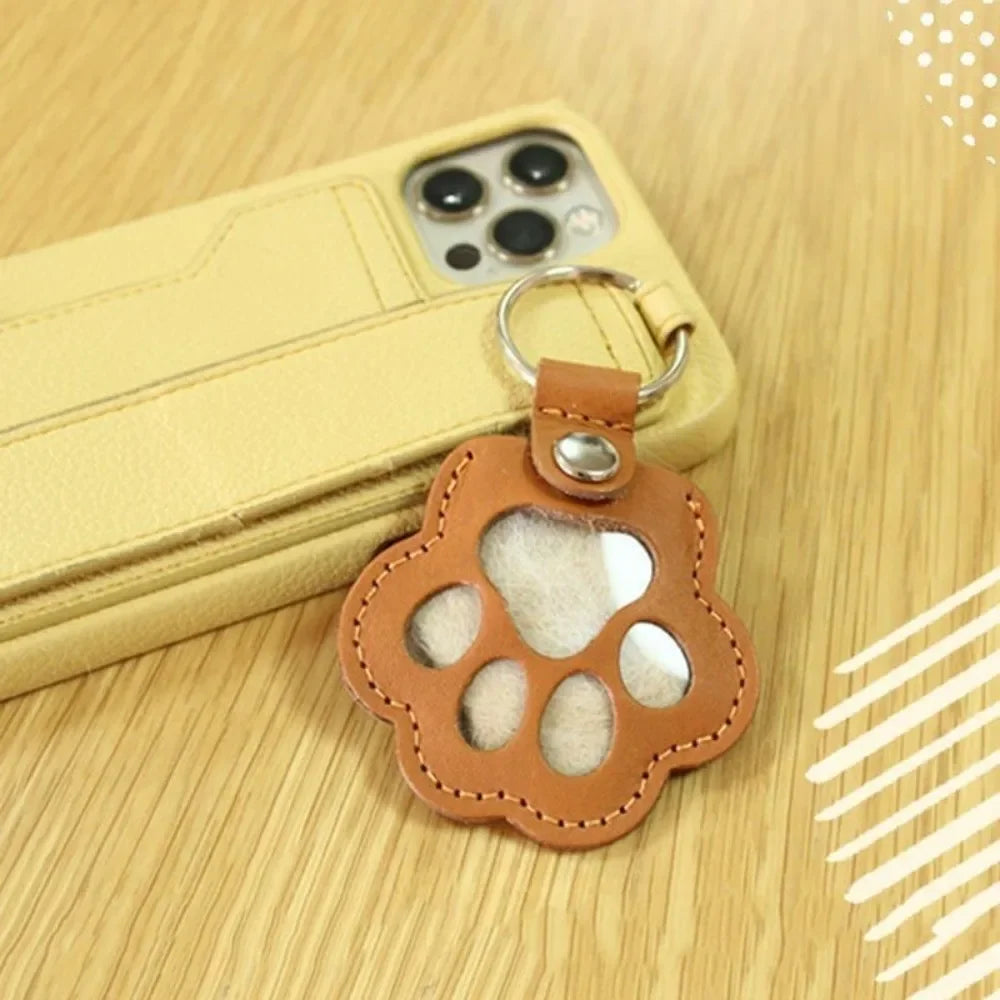 Pet Paw Fur Keeper Keychain