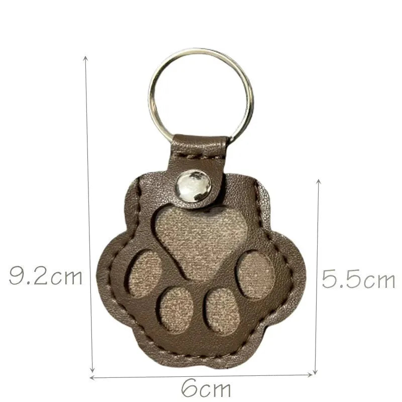 Pet Paw Fur Keeper Keychain