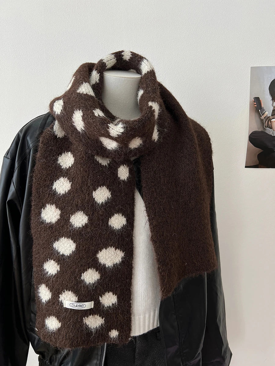 Polka Dot Scarf