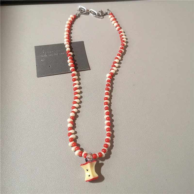 Beaded Charm Necklace