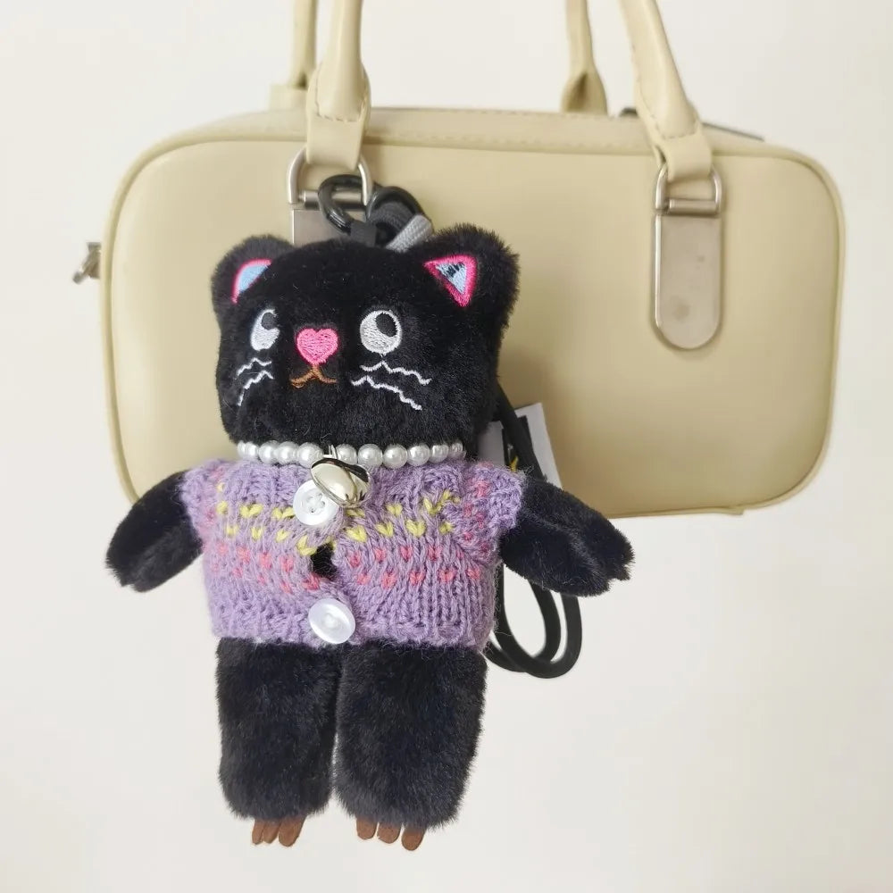 Fashion Cat Plush Keychain (14 Designs)