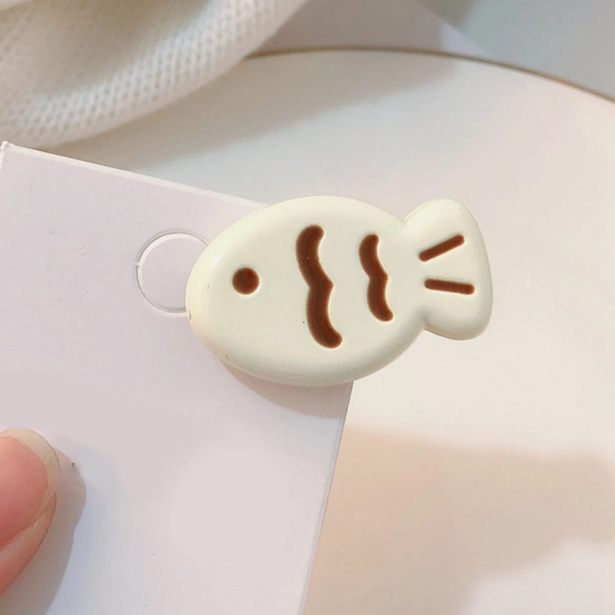 Mini Fish Hairclip - Ice Cream Cake