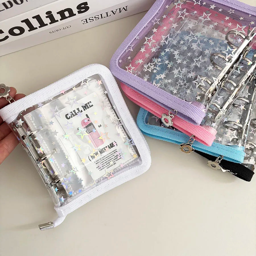 Mini Star Detail Ring Binder Album