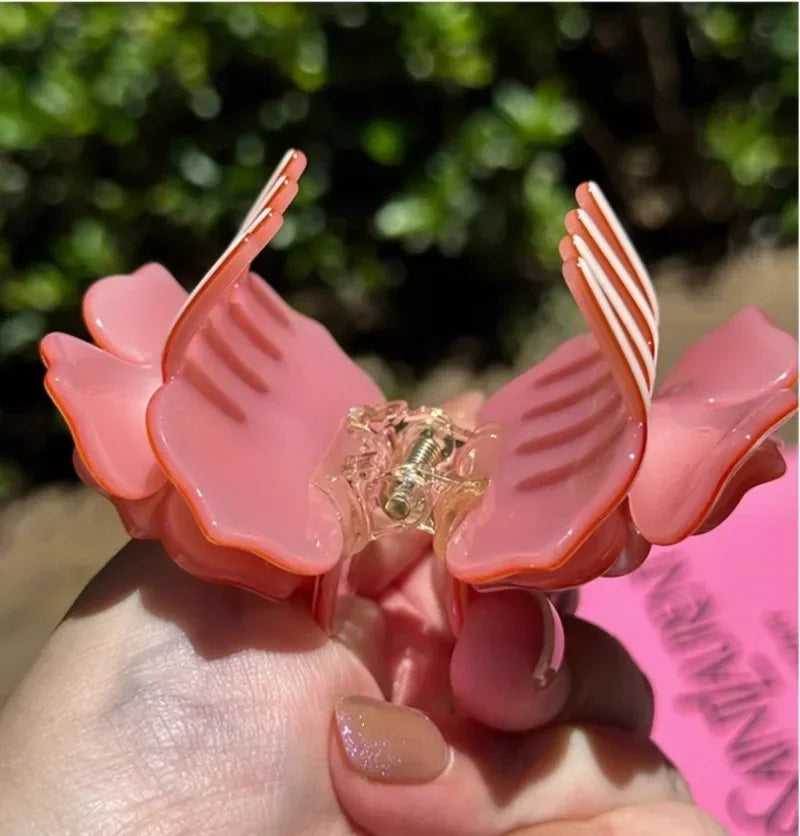 Camellia Hair Claw - Ice Cream Cake