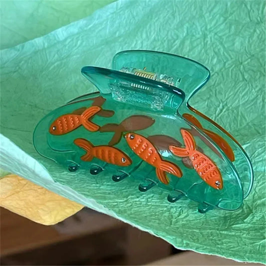 Aqua Friends Hair Claw - Ice Cream Cake