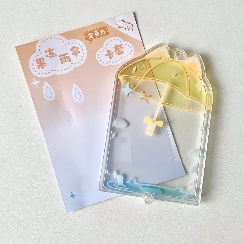 Rainy Day Umbrella Photocard Holder