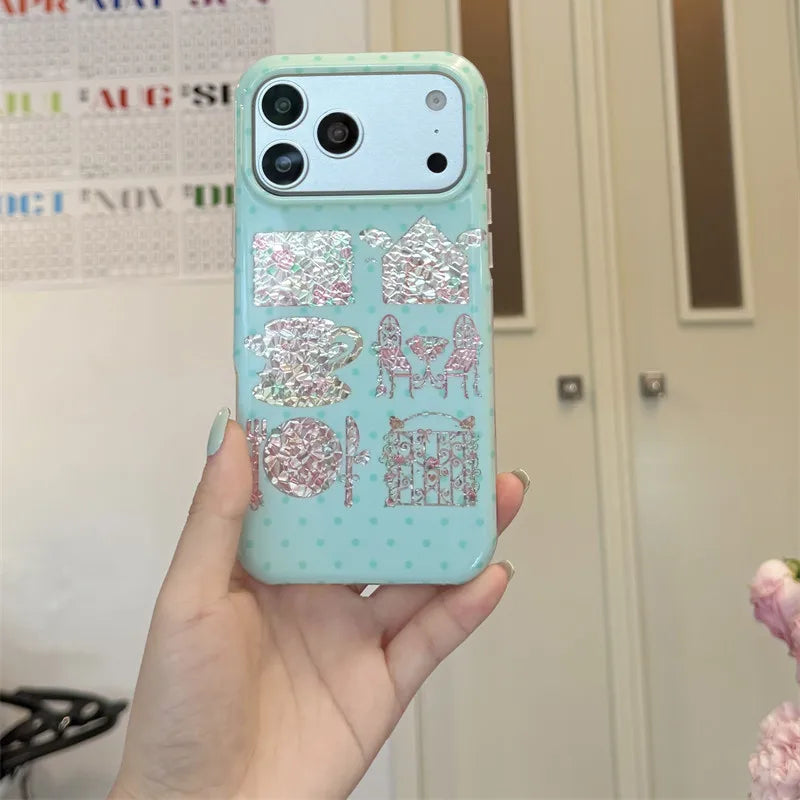 Garden Tea Party iPhone Case