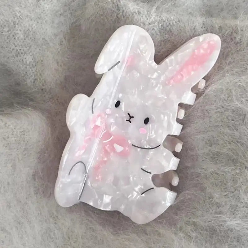 Bunny Character Hair Claw Clip