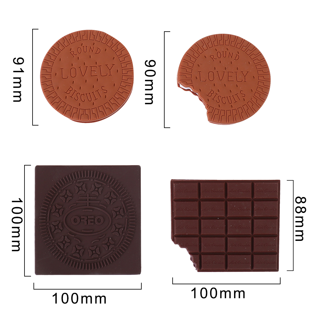 Chocolate Scented Memo Pads (4 Designs)