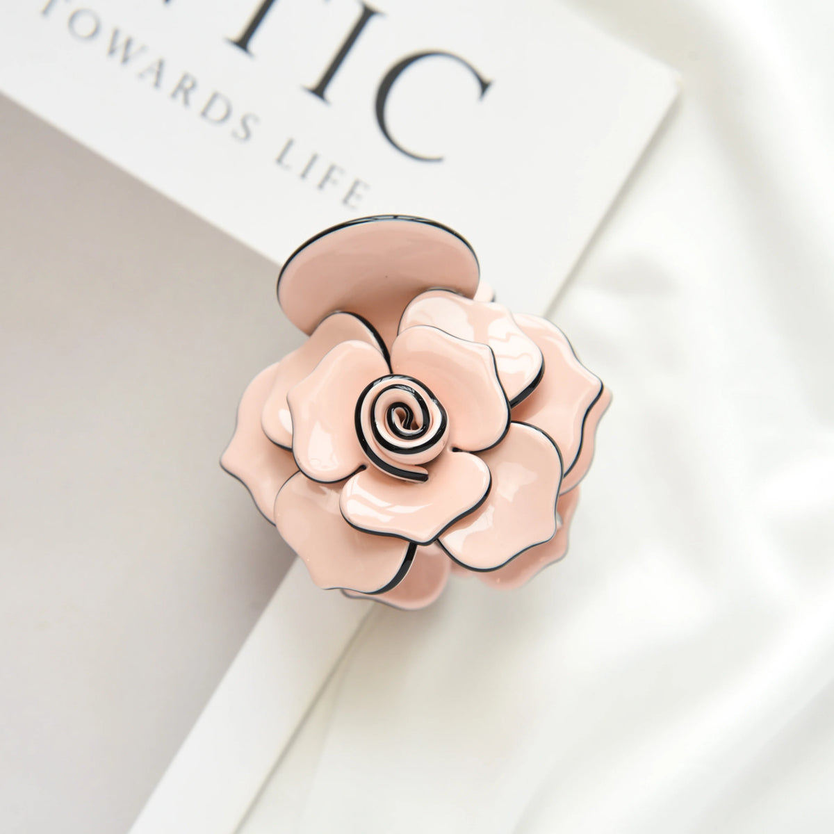 Camellia Hair Claw - Ice Cream Cake