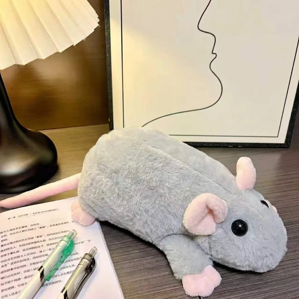 Plush Rat Pencil Case