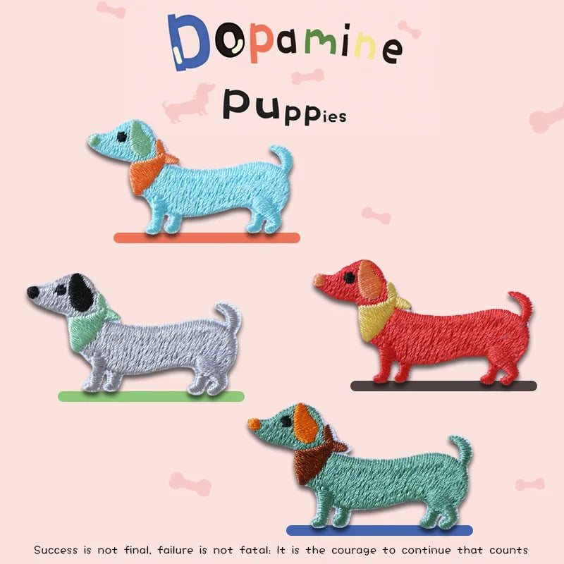 Sausage Dog Patch Set (Set of 2)