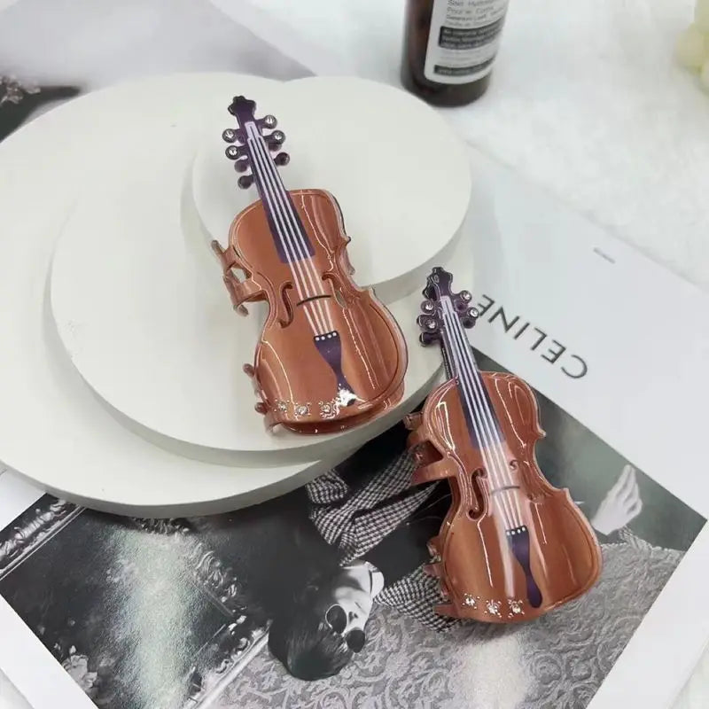 Violin Hair Clip