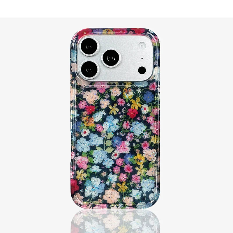 Flower Pattern iPhone Case