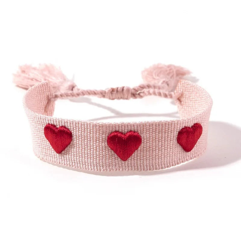 Woven Heart Bracelet