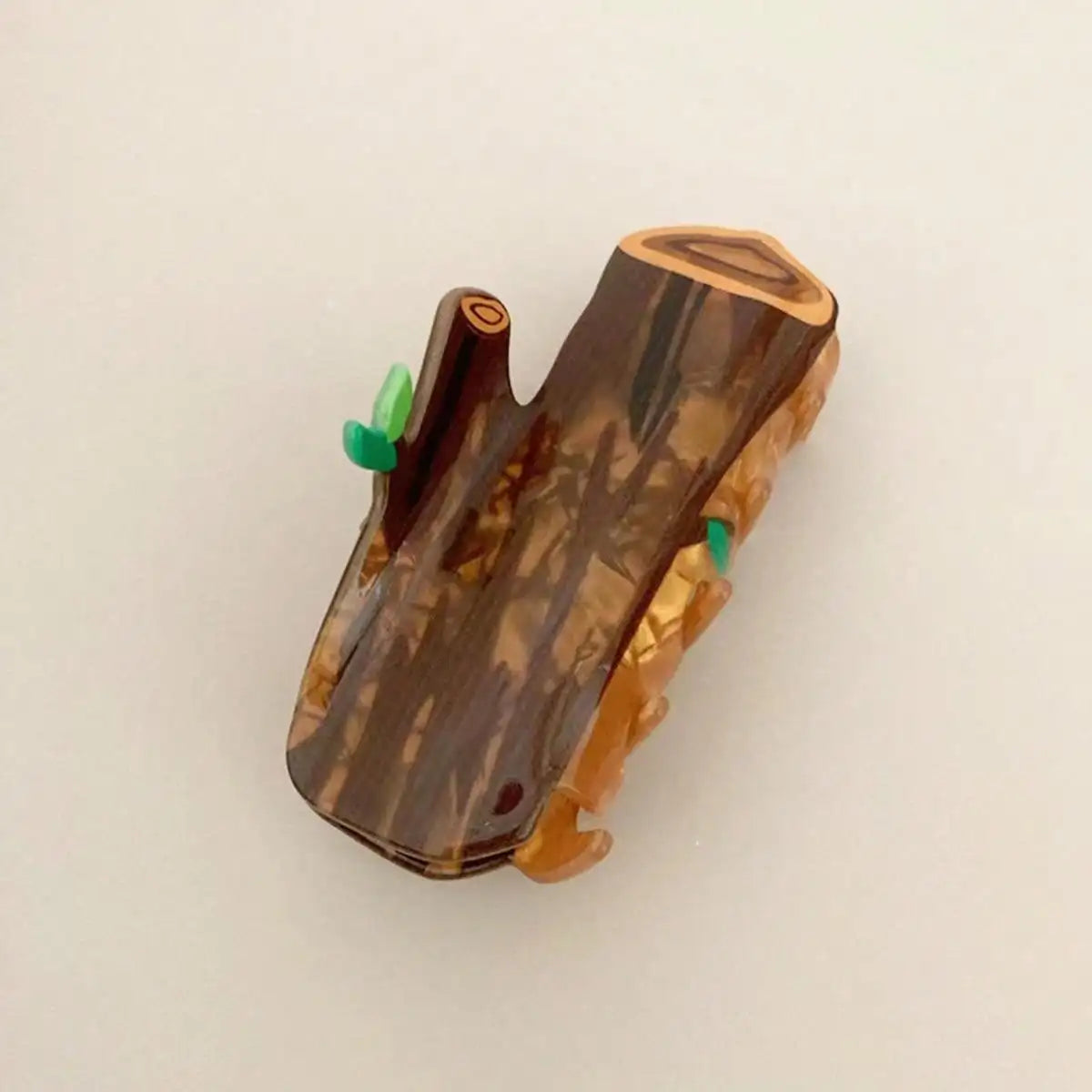 Autumn Friends Glossy Acrylic Hair Claw Clip