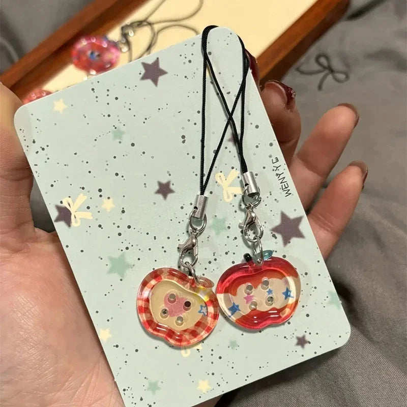 Apple Button Charm Strap