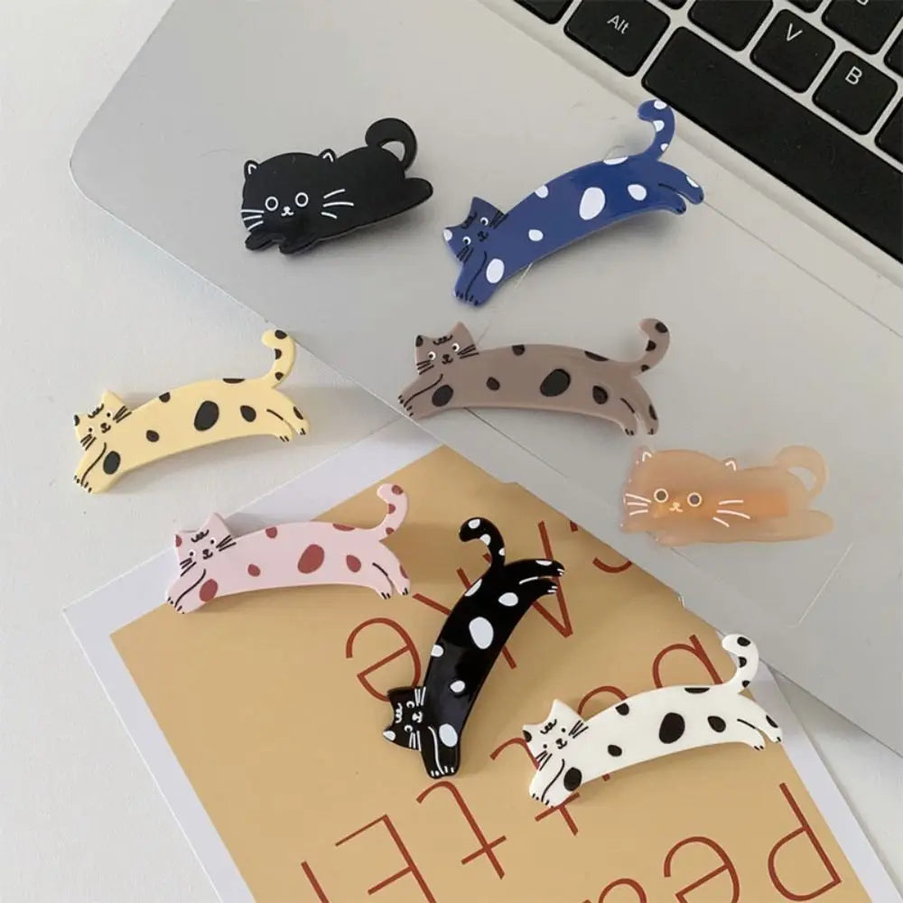 Kitty Cat Duckbill Hair Clip - Ice Cream Cake