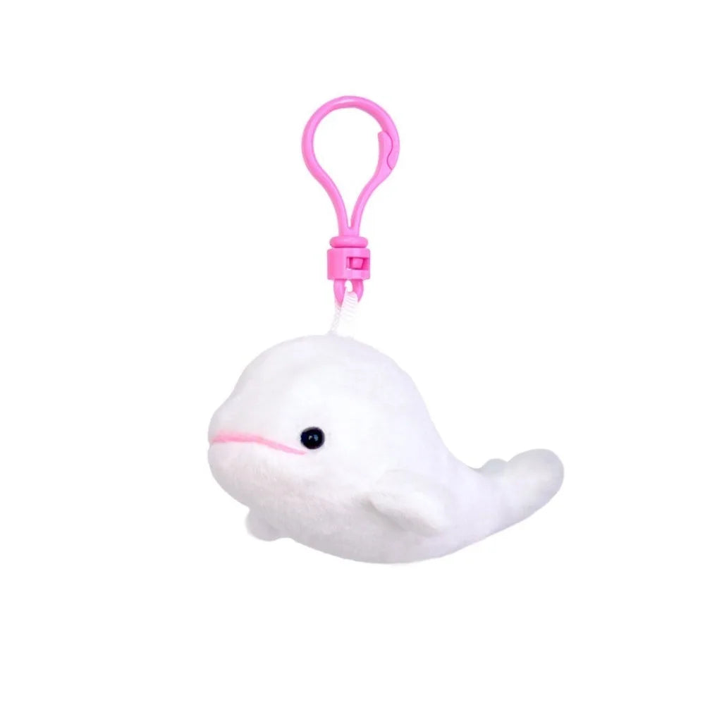 Aquarium Friends Plush Keychain Bag Charm - Ice Cream Cake