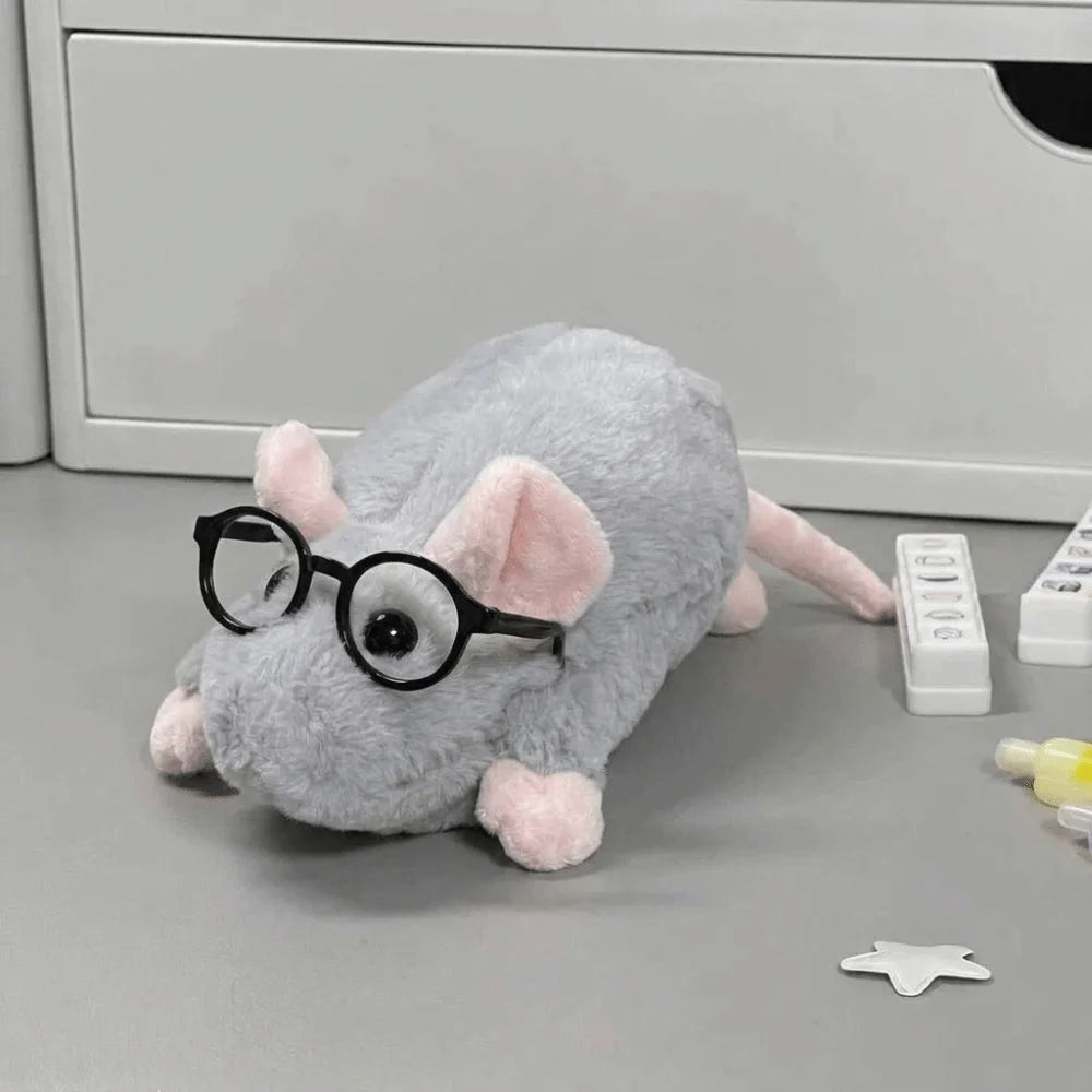 Plush Rat Pencil Case