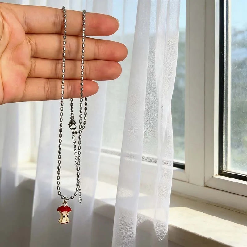Apple Core Charm Necklace