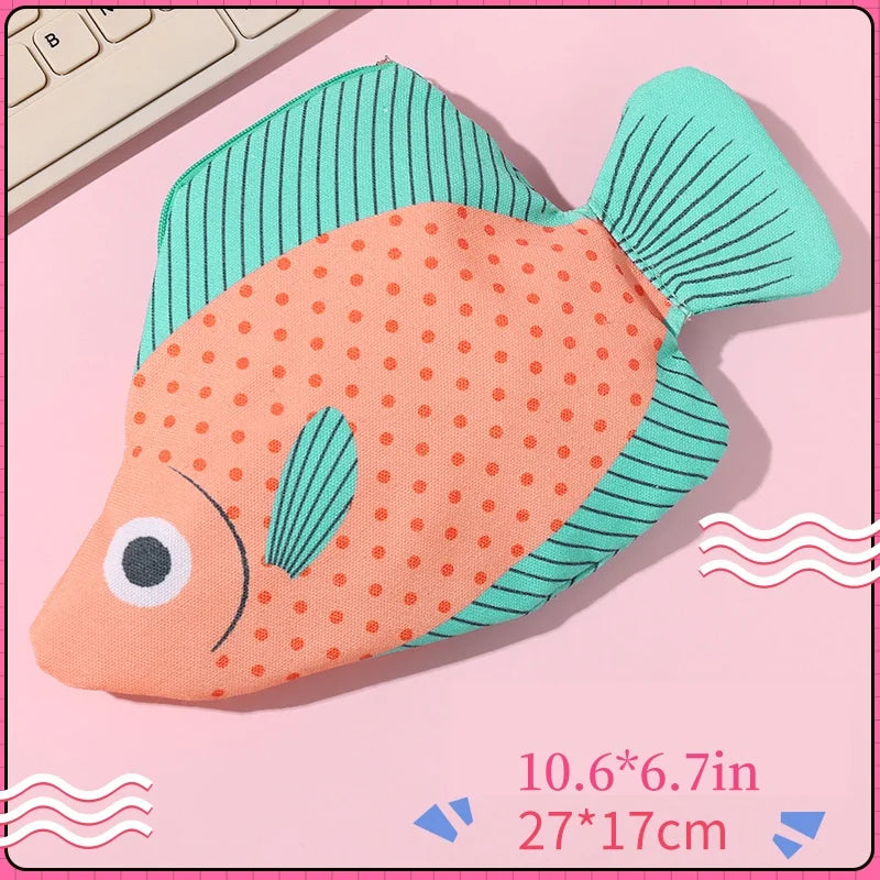 Puffer Fish Zipper Pouch