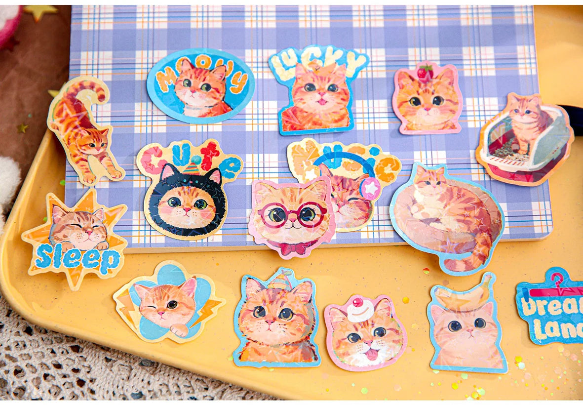 Kitty Cat Sticker Pack (30 Pcs)