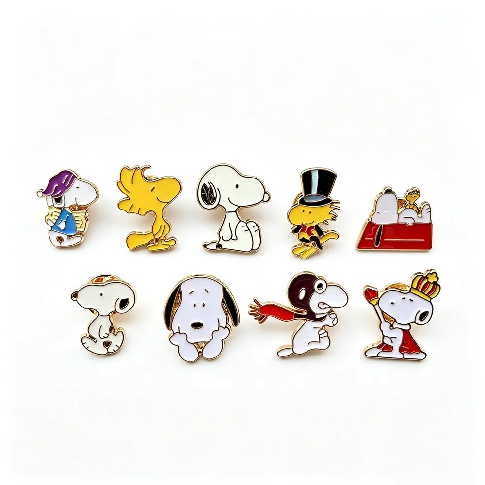 Snoopy Enamel Pin Sets