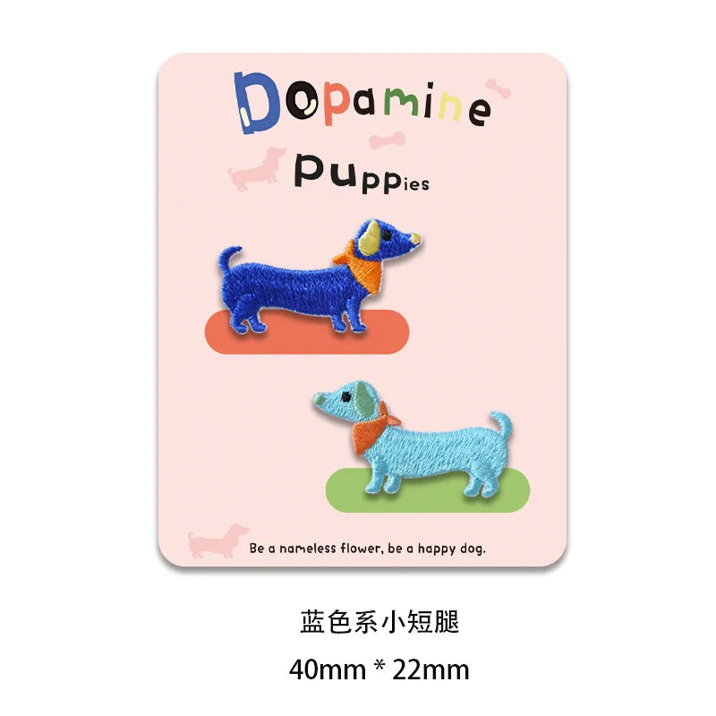 Sausage Dog Patch Set (Set of 2)