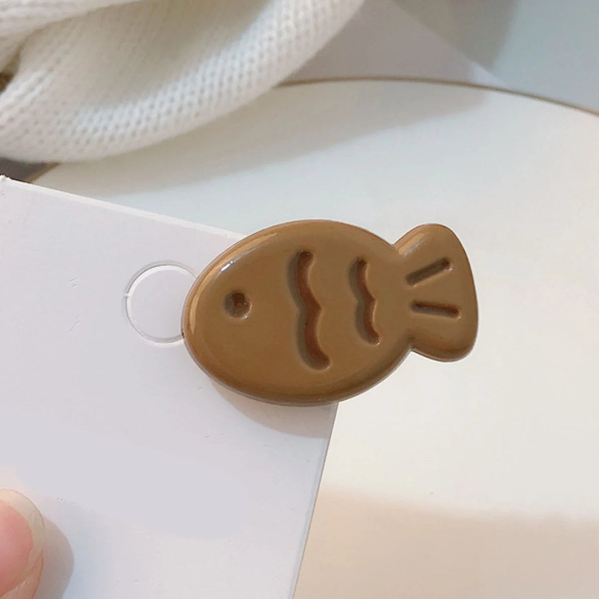 Mini Fish Hairclip - Ice Cream Cake