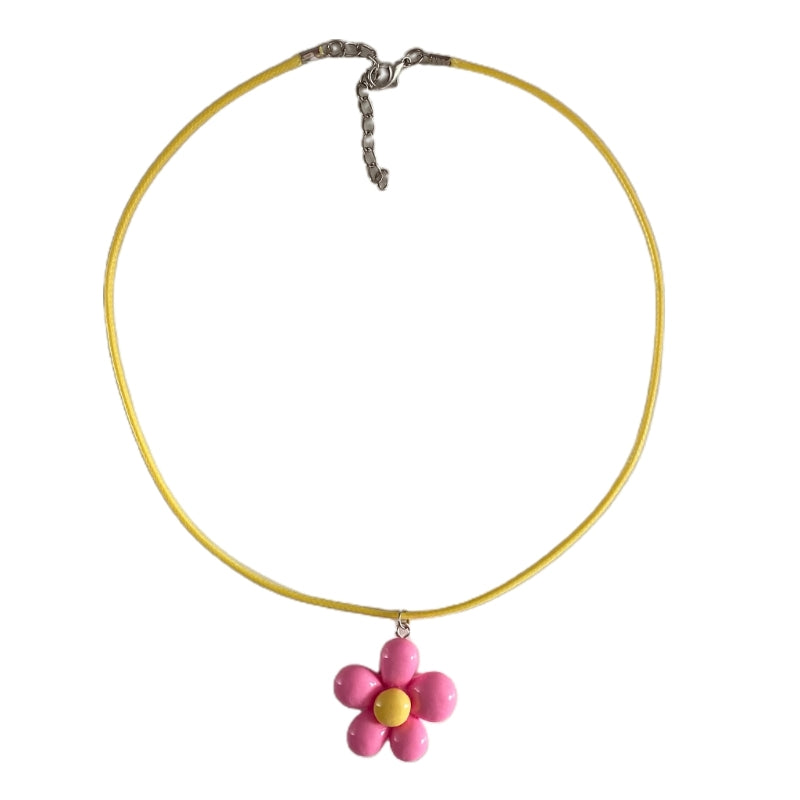 y2K Flower Pop Necklace