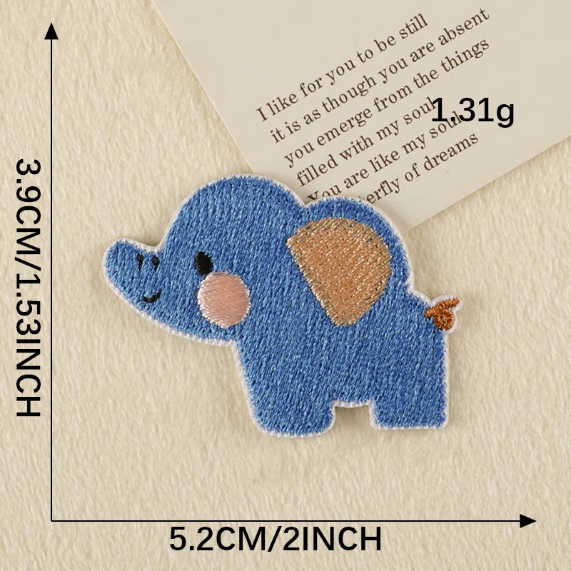 Embroidered Animal Patch