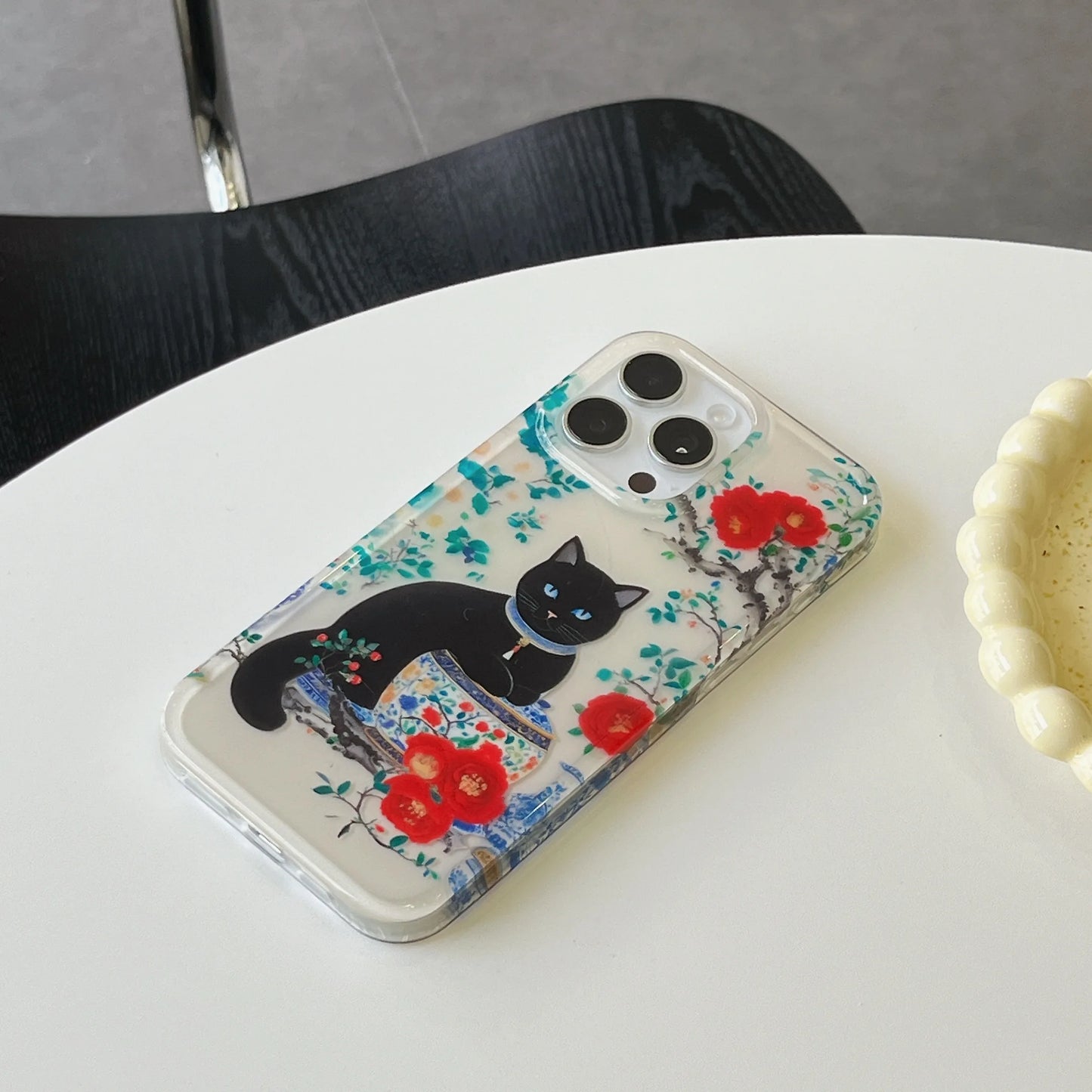 Teatime Cat iPhone Case