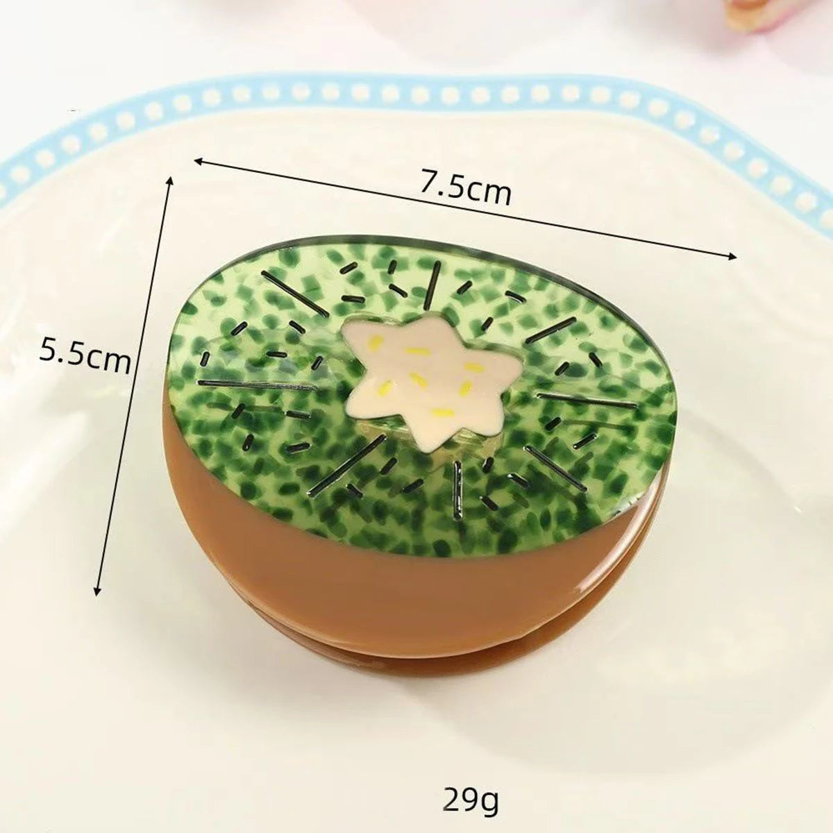 Glossy Fruit Acrylic Hair Claw Clip