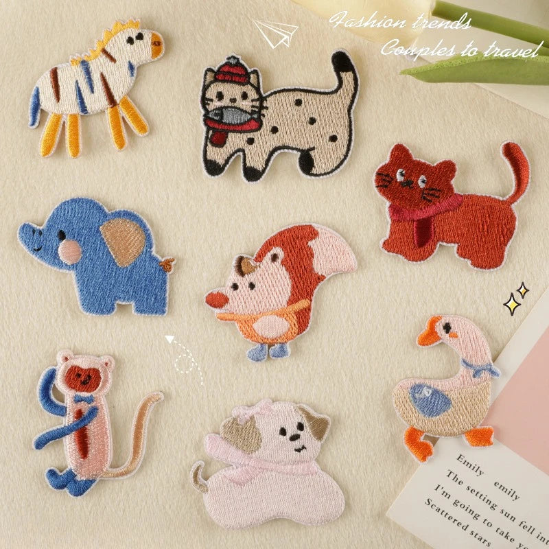 Embroidered Animal Patch