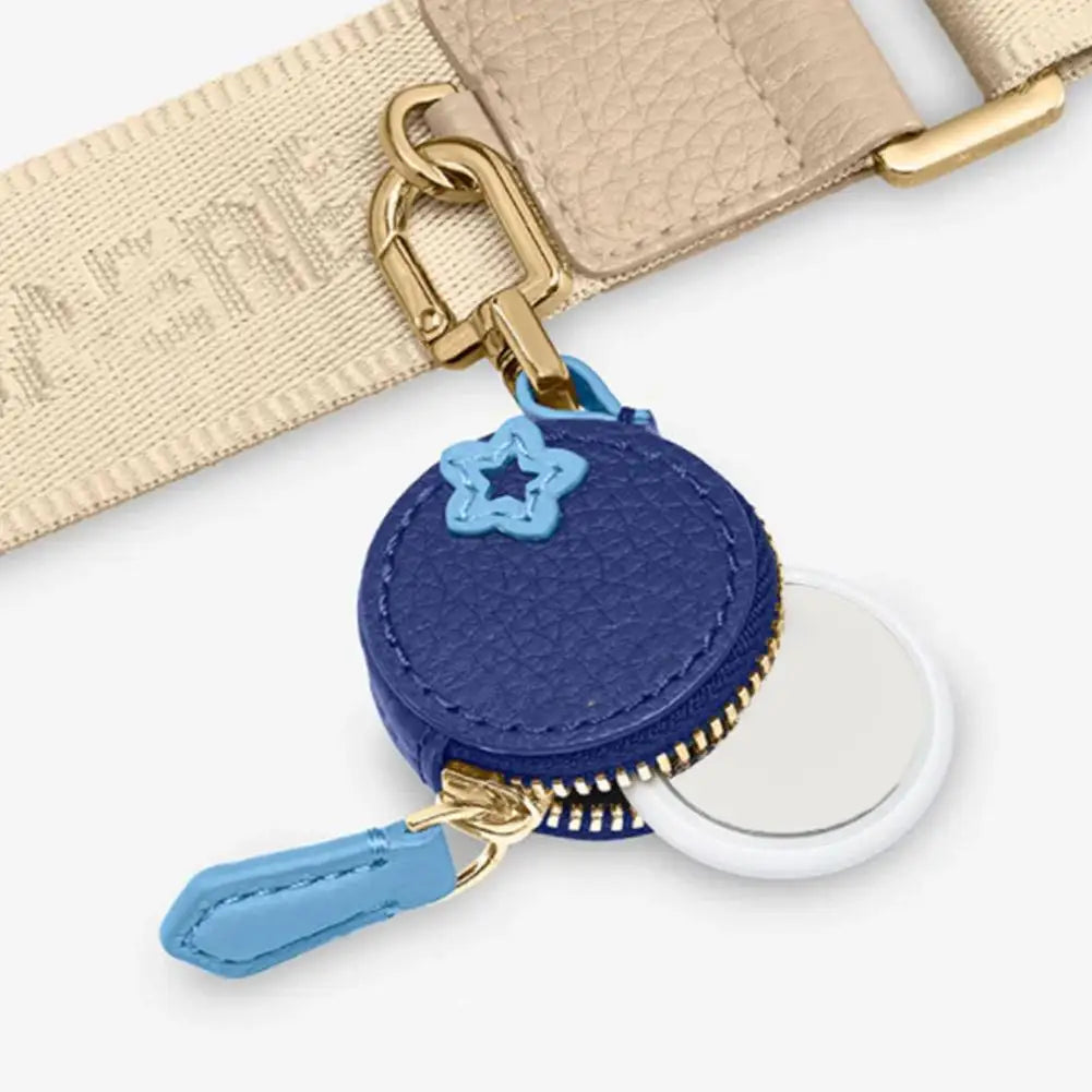 Fruity Clip-On Zipper Pouch Keychain