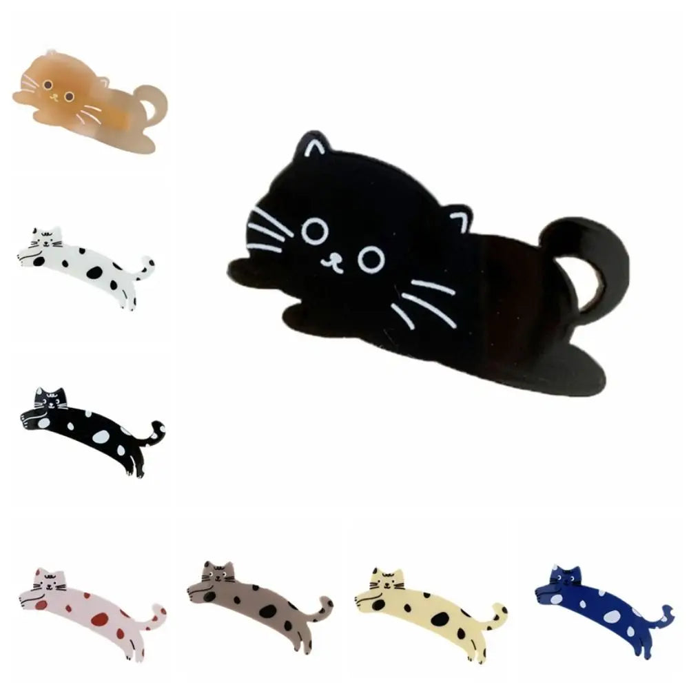 Kitty Cat Duckbill Hair Clip - Ice Cream Cake