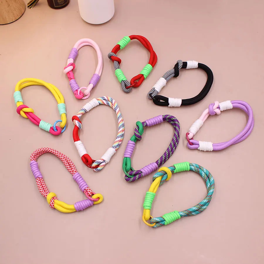 Detachable braided wrist strap—suitable for mobile phones, figurines, keychains, bags, and water bottle accessories. - Ice Cream Cake