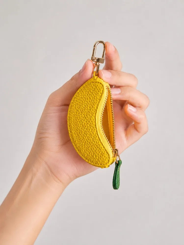 Fruit Shaped Mini Zipper Purse